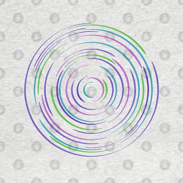 colorful circles by kitispa